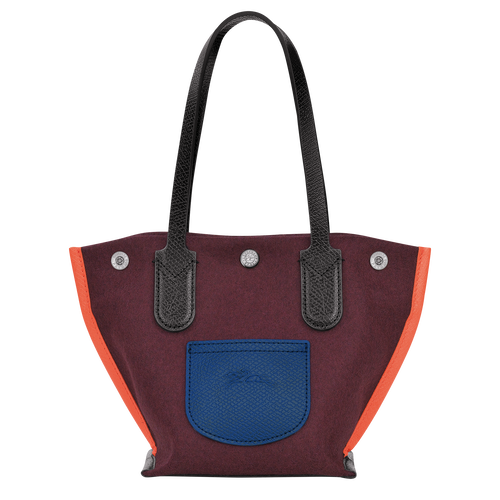 Longchamp Roseau Essential XS Kanvas Kadın Omuz Çantası Kırmızı | 904-CFSRWV