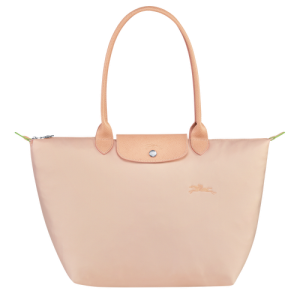 Longchamp Le Pliage Green L Kanvas, Recycled canvas Kadın Omuz Çantası Pembe | 965-JEADFI