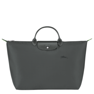 Longchamp Le Pliage Green L Kanvas, Recycled canvas Erkek Seyahat Çantası Gri | 976-OCSANG