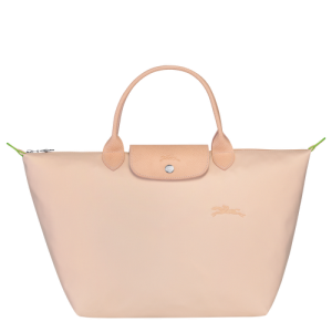 Longchamp Le Pliage Green M Kanvas, Recycled canvas Kadın El Çantası Pembe | 301-MEFUXO