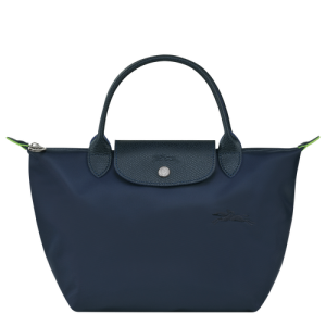 Longchamp Le Pliage Green S Kanvas, Recycled canvas Kadın El Çantası Mavi | 713-WLPDUR