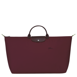 Longchamp Le Pliage Green XL Kanvas, Recycled canvas Erkek Seyahat Çantası Kırmızı | 294-EHSIPA