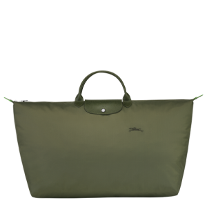 Longchamp Le Pliage Green XL Kanvas, Recycled canvas Erkek Seyahat Çantası Yeşil | 894-IQCWHN