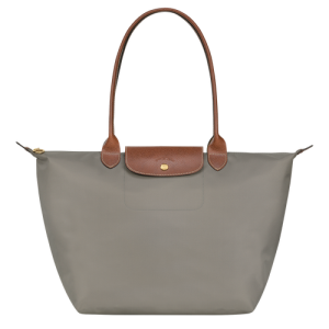 Longchamp Le Pliage Original L Kanvas, Recycled canvas Kadın Omuz Çantası Gri | 381-UAPSBQ