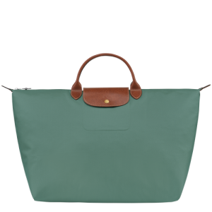 Longchamp Le Pliage Original L Kanvas, Recycled canvas Erkek Seyahat Çantası Yeşil | 584-RLIWTS