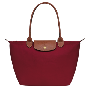 Longchamp Le Pliage Original S Kanvas, Recycled canvas Kadın Omuz Çantası Kırmızı | 618-DKCYMN