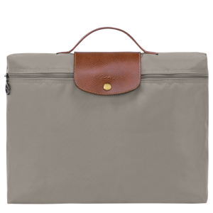 Longchamp Le Pliage Original S Kanvas, Recycled canvas Kadın İş Çantası Gri | 786-KYAVQI