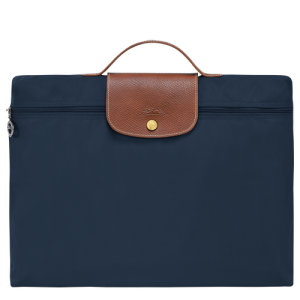 Longchamp Le Pliage Original S Kanvas, Recycled canvas Kadın İş Çantası Mavi | 962-CJOBHI