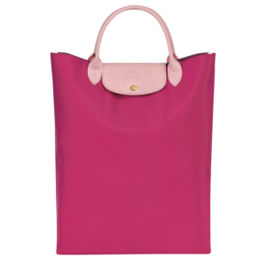 Longchamp Le Pliage Re-Play Kanvas Kadın El Çantası Pembe | 475-KLZYJM